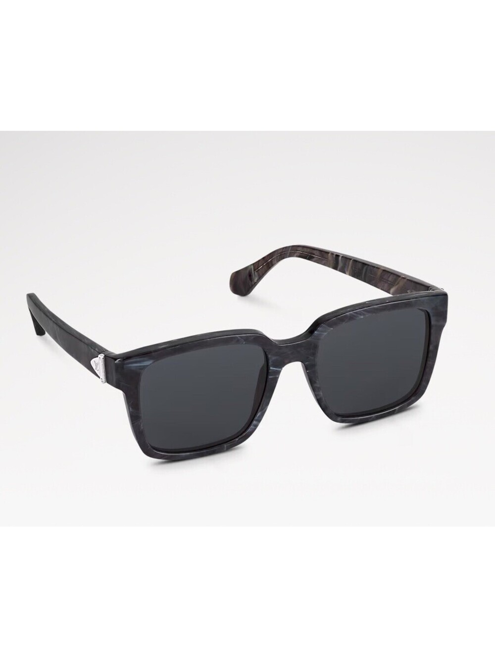 Louis Vuitton Glide Square Sunglasses Gray Marble Z1693E